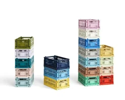 Barn HAY Boxar & Askar|Leksaksförvaring-Colour Crate Förvaringslåda S 17x26,5 cm, Powder