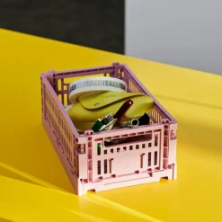 Barn HAY Boxar & Askar|Leksaksförvaring-Colour Crate Förvaringslåda S 17x26,5 cm, Powder