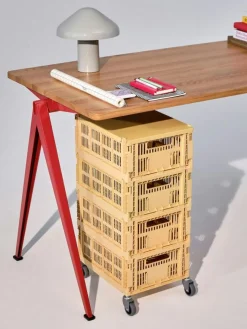 Colour Crate Hjul 4-pack, L