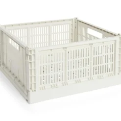 Colour Crate Large Square Förvaring, Off-white