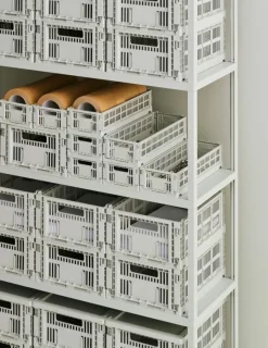 HAY Korgar|Boxar & Askar-Colour Crate Medium Förvaring, Warm Grey