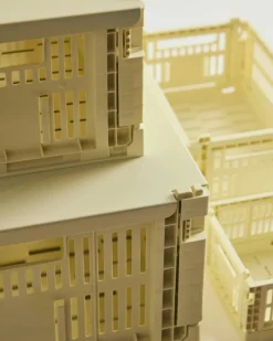 HAY Korgar|Boxar & Askar-Colour Crate Medium Förvaring, Warm Grey