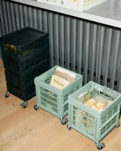 HAY Korgar|Boxar & Askar-Colour Crate Medium Förvaring, Warm Grey