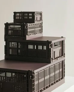 HAY Korgar|Boxar & Askar-Colour Crate Medium Förvaring, Warm Grey