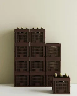 HAY Korgar|Boxar & Askar-Colour Crate Medium Förvaring, Warm Grey