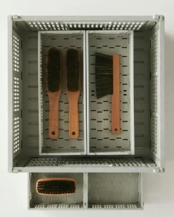 HAY Korgar-Colour Crate Medium Square Förvaring, Bordeaux