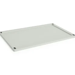 HAY Korgar|Boxar & Askar-Colour Crate Plastic Large Lock, Warm Grey