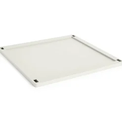 Colour Crate Plastic Medium Square / Cube Lock, Off-white