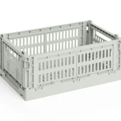 HAY Korgar|Boxar & Askar-Colour Crate Small Förvaring, Warm Grey