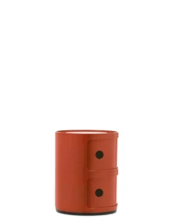 Kartell Hurtsar|Sängbord & Nattduksbord-Componibili Classic Förvaring Med 2 Fack, Röd