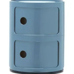 Kartell Hurtsar|Sängbord & Nattduksbord-Componibili Classic Förvaring Med 2 Fack, Röd