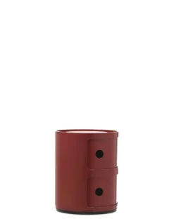 Kartell Hurtsar|Sängbord & Nattduksbord-Componibili Classic Förvaring Med 2 Fack, Röd