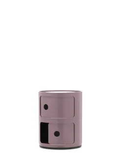 Kartell Hurtsar|Sängbord & Nattduksbord-Componibili Classic Förvaring Med 2 Fack, Röd