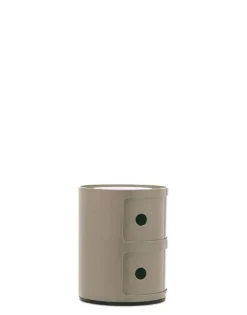 Kartell Hurtsar|Sängbord & Nattduksbord-Componibili Classic Förvaring Med 2 Fack, Röd