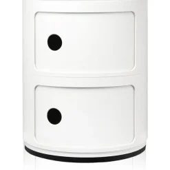 Kartell Hurtsar|Sängbord & Nattduksbord-Componibili Classic Förvaring Med 2 Fack, Röd