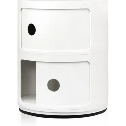 Kartell Hurtsar|Sängbord & Nattduksbord-Componibili Classic Förvaring Med 2 Fack, Röd