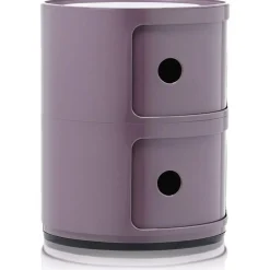 Kartell Hurtsar|Sängbord & Nattduksbord-Componibili Classic Förvaring Med 2 Fack, Röd