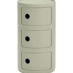 Kartell Hurtsar|Sängbord & Nattduksbord-Componibili Recycled Förvaring Med 3 Fack,