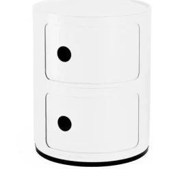 Componibili Recycled Storage 2 Compartments Förvaring Med 2 Fack, Vit