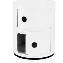 Componibili Recycled Storage 2 Compartments Förvaring Med 2 Fack, Vit