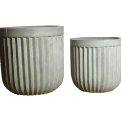 House Doctor Utekrukor & Odlingslådor|Krukor-Concrete Krukor 2-pack