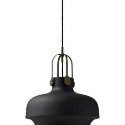 &Tradition Pendellampor-Copenhagen SC7 Pendel, Matt Black/Bronzed Brass