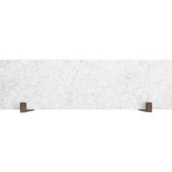 Corbel Vägghylla 100 cm, Mörkbetsad Ek