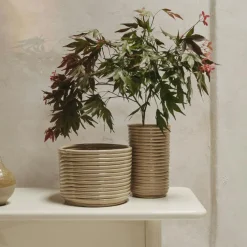 Ferm Living Vaser-Corduroy Vas H21 cm, Carob Brown