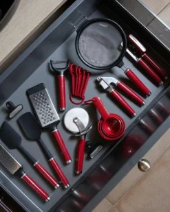 KitchenAid Slickepottar & Degskrapor-Core Line Spatel, Röd