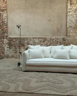 Cornell 3-Sitssoffa, Bouclé Off-white