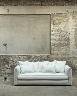 Cornell 3-Sitssoffa, Bouclé Off-white