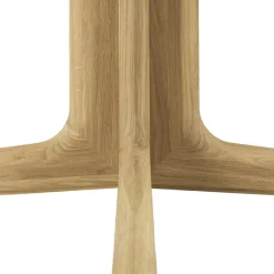 Ethnicraft Matbord Och Barbord-Corto Matbord 150x150 cm, Mörkbetsad Ek