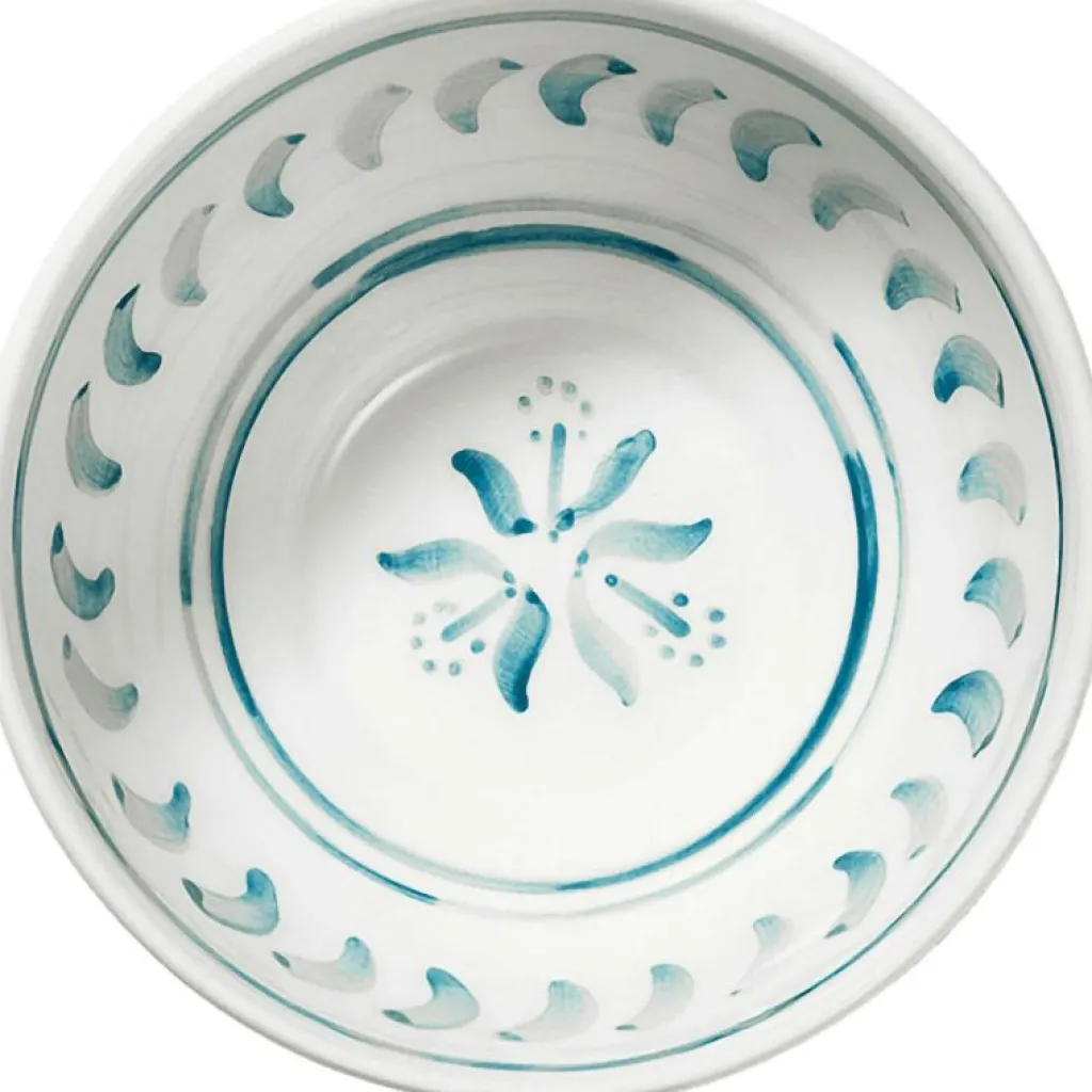 Pick a Poppy Dessertskålar|Frukostskålar-Cottage Flower Skål 14 cm, Grön