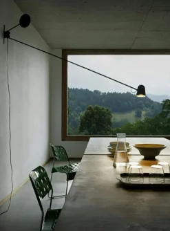 Luceplan Vägglampor-Counterbalance LED 16W Vägglampa, Svart