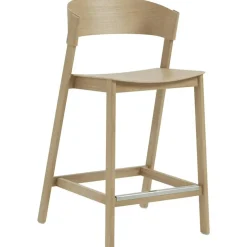 Cover Barstol Med Ryggstöd 75 cm, Ek