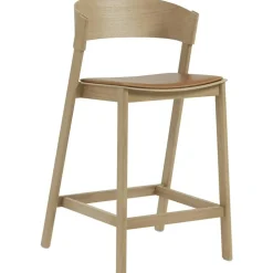 Cover Barstol Med Ryggstöd 75 cm, Ek