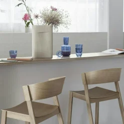 Cover Barstol Med Ryggstöd 75 cm, Ek