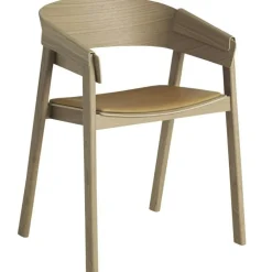 Cover Karmstol, Refine Läder Konjak / Ek