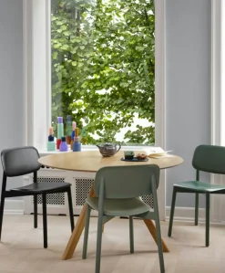 HAY Matbord Och Barbord-CPH 20 2.0 Bord Ø120 cm, Vattenbaserad lackad Valnöt