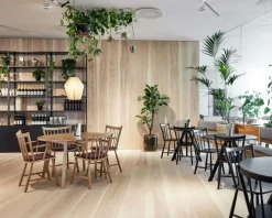 HAY Matbord Och Barbord-CPH 20 2.0 Bord Ø120 cm, Vattenbaserad lackad Valnöt