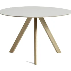 HAY Matbord Och Barbord-CPH 20 2.0 Bord Ø120 cm, Vattenbaserad lackad Valnöt