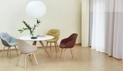 HAY Matbord Och Barbord-CPH 20 2.0 Bord Ø120 cm, Vattenbaserad lackad Valnöt