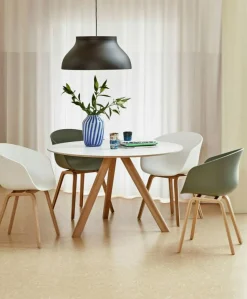 HAY Matbord Och Barbord-CPH 20 2.0 Bord Ø120 cm, Vattenbaserad lackad Valnöt