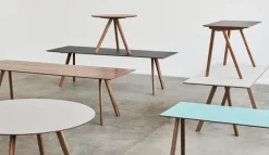 HAY Skrivbord|Matbord Och Barbord-CPH 30 2.0 Bord 90x200 cm, Vattenbaserad lackad Valnöt