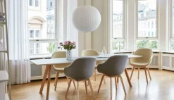 HAY Skrivbord|Matbord Och Barbord-CPH 30 2.0 Bord 90x200 cm, Vattenbaserad lackad Valnöt