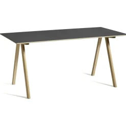 HAY Skrivbord-CPH 10 2.0 Skrivbord, Vattenbaserad Lackad Ek / Deep Blue