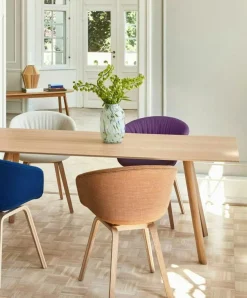 CPH 30 Bord 90x250x74 cm, Vattenbaserad Lackad Ek/Vit Laminat