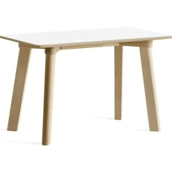 HAY Bänkar-CPH Deux 215 2.0 Bänk 75 cm, Stone Grey / Vattenbaserad Lackad Ek