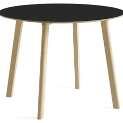 CPH Deux 220 2.0 Bord Ø100 cm, Stone Grey / Vattenbaserad Lackad Ek