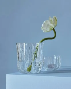 Kosta Boda Vaser-Crackle Vas Cirkulär 121 mm